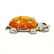 BALTIC AMBER GEMSTONE SILVER PLATED PENDANT JEWELRY 2" - 4