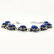 LAPIS LAZULI GEMSTONE SILVER PLATED BLUE BRACELET - 2