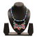 Multicolored Gemstone Silver Plated Necklace - 3