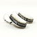 MOTHER OF PEARL GEMSTONE SILVER PLATED EARRING - 2