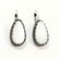 MOTHER OF PEARL GEMSTONE SILVER PLATED EARRING - 3