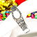 OPALITE GEMSTONE SILVER PLATED BRACELET BANGLE - 2