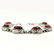 SANDSTONE GEMSTONE SILVER PLATED BROWN BRACELET - 2
