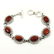 SANDSTONE GEMSTONE SILVER PLATED BROWN BRACELET - 3