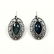 LABRADORITE GEMSTONE SILVER PLATED EARRING - 3