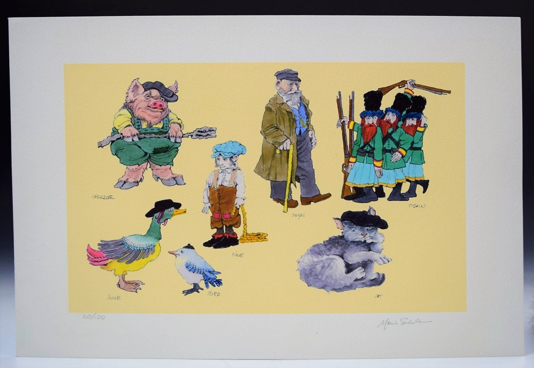 Maurice Sendak Signed Print (1 of 2)