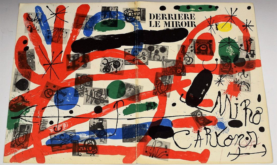 Joan Miro Signed Lithograph (1 of 3)