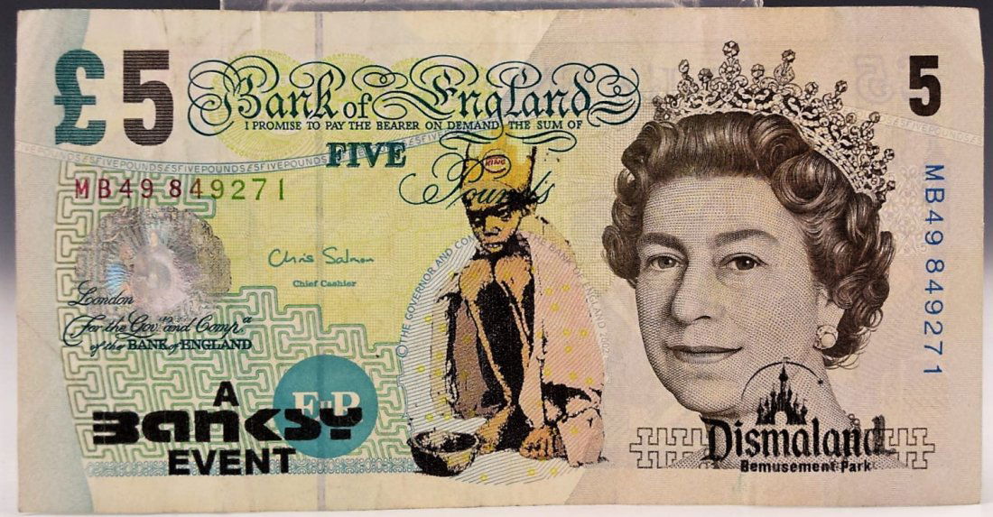 Banksy Note (1 of 4)