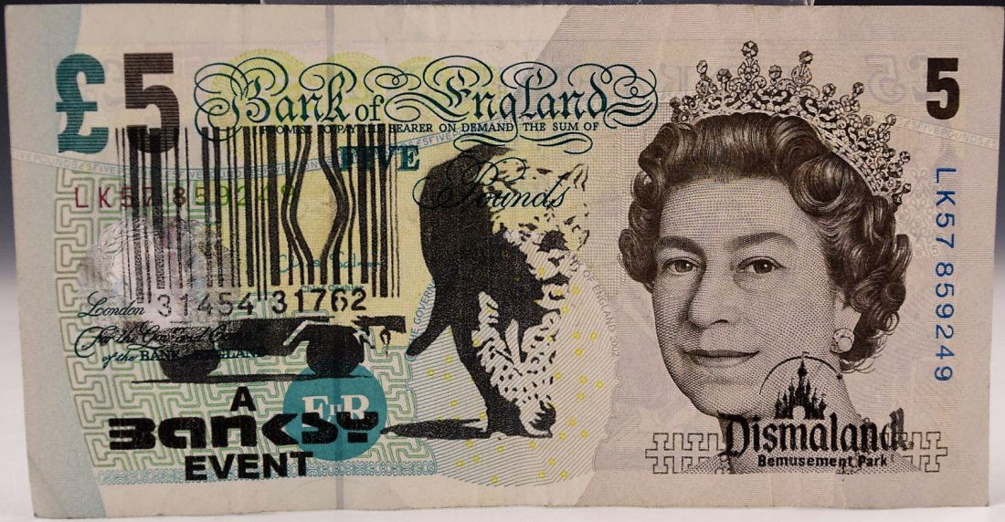 Banksy Note (1 of 4)