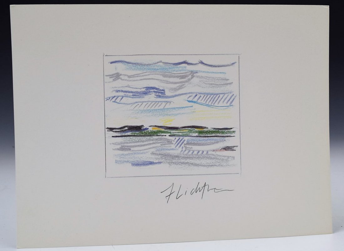 Roy Lichtenstein Signed Print (1 of 5)