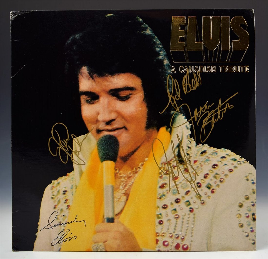 Elvis Presley Band Signed Album (1 of 5)