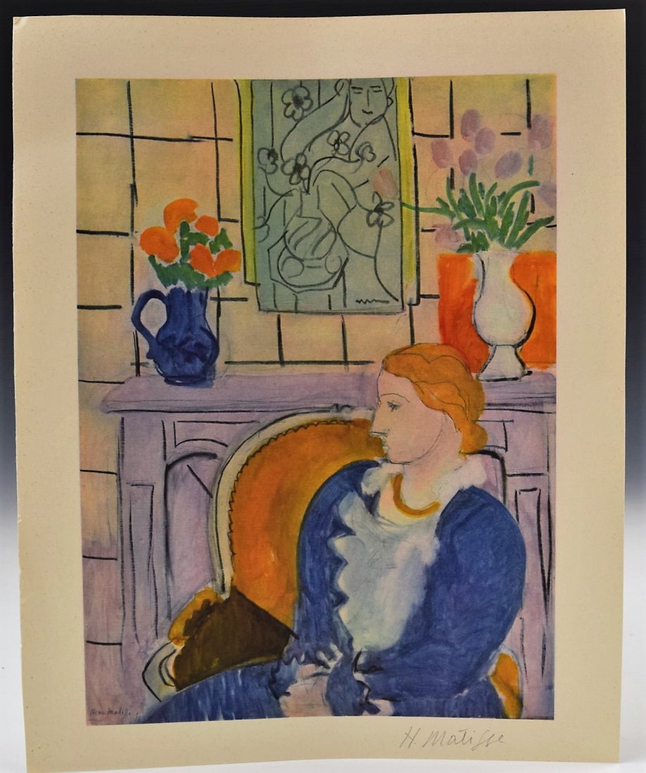 Henri Mattise Signed (1 of 4)