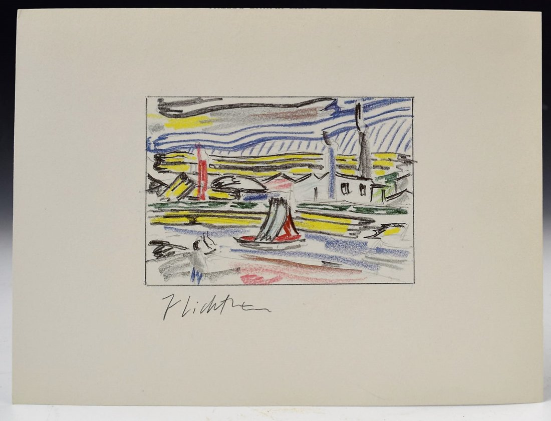 Roy Lichtenstein Signed Print (1 of 4)