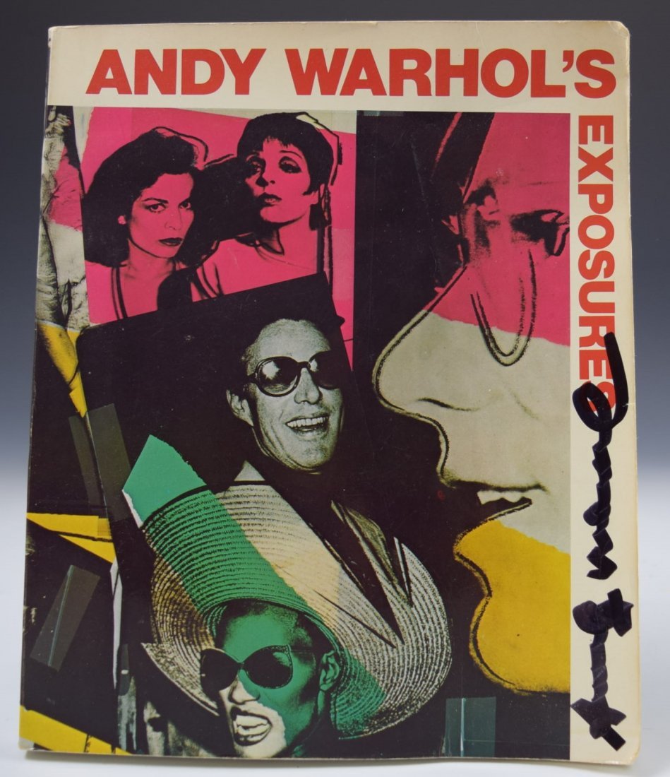 Andy Warhol Exposures Signed Book (1 of 3)