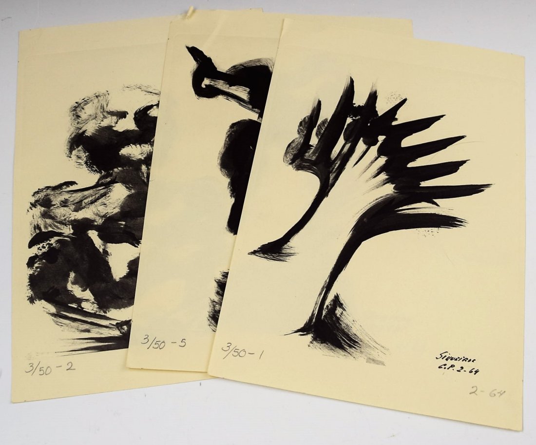 Grouping David Alfaro Siqueiros Lithographs (1 of 4)