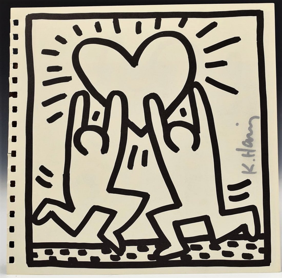 Keith Haring Signed (1 of 3)
