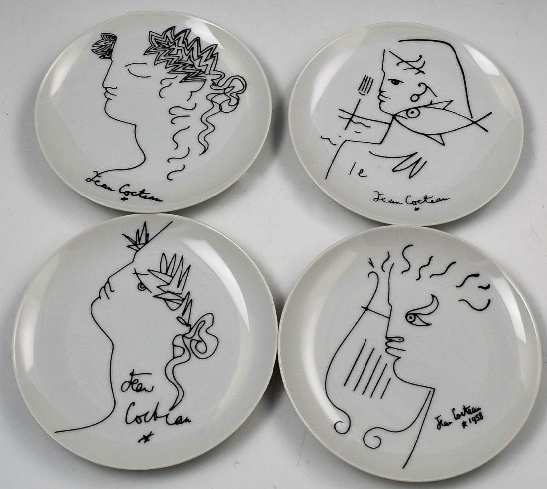 Jean Cocteau Collector Plates (1 of 3)