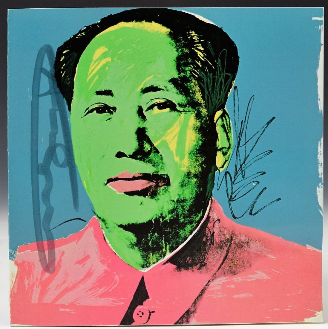 Andy Warhol Mao Invitation Card Signed (1 of 4)