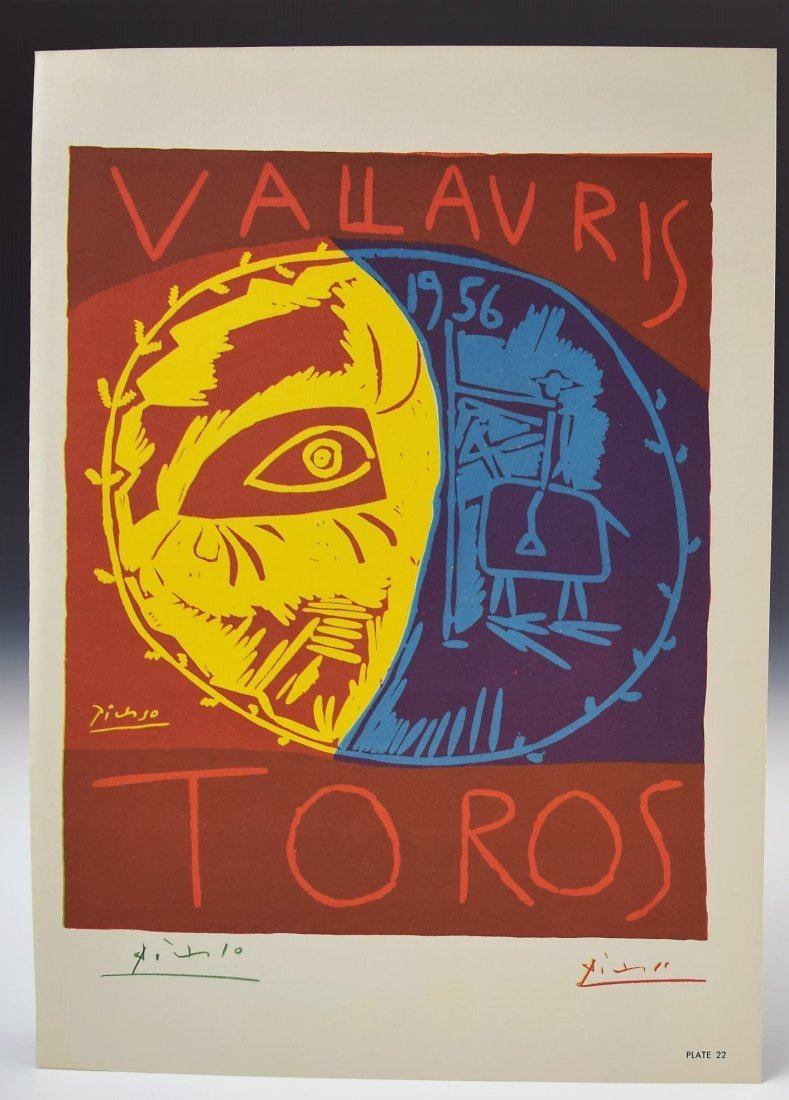 Pablo Picasso Signed Bookplate (1 of 3)