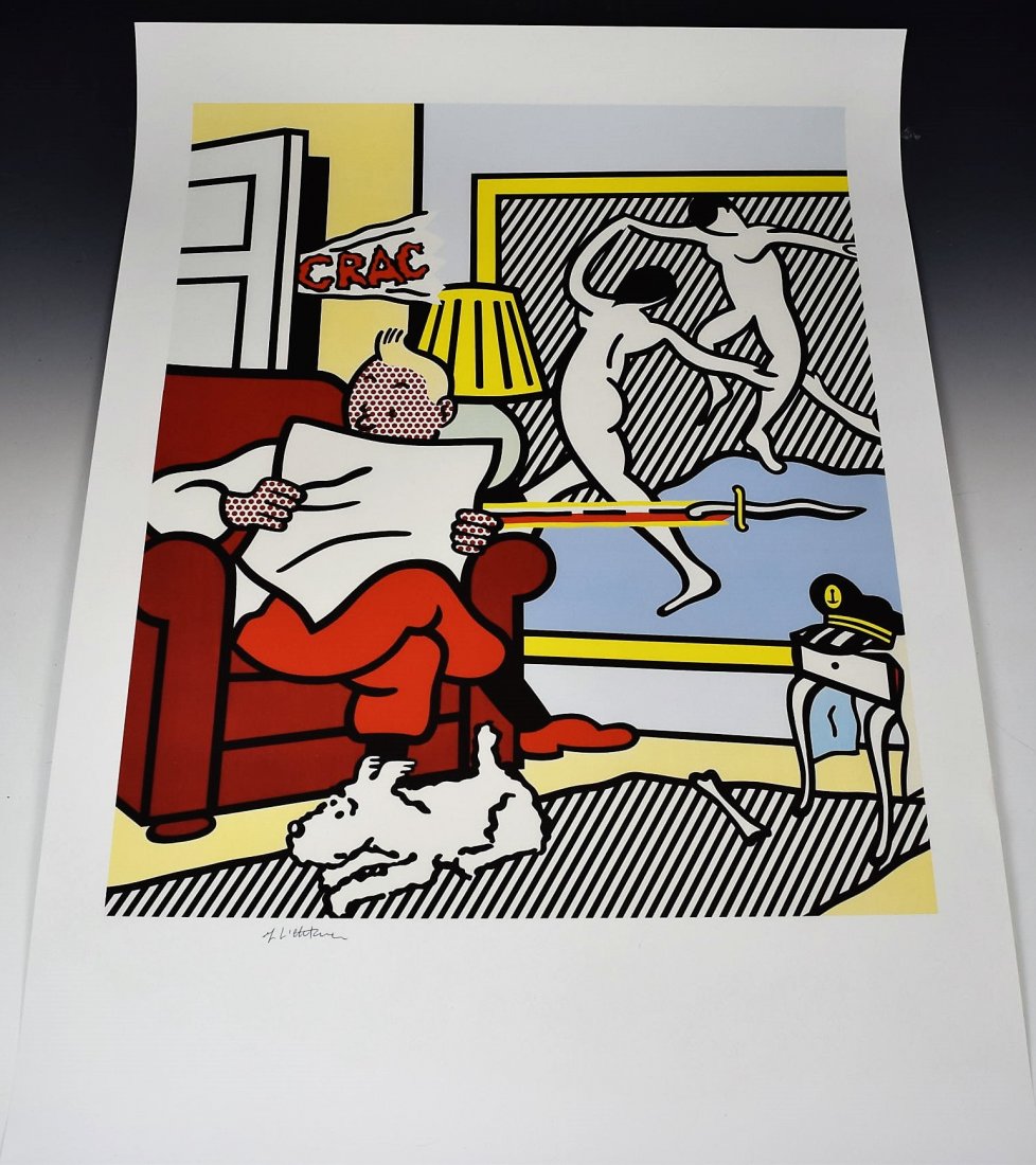 Roy Lichtenstein Signed Poster (1 of 4)