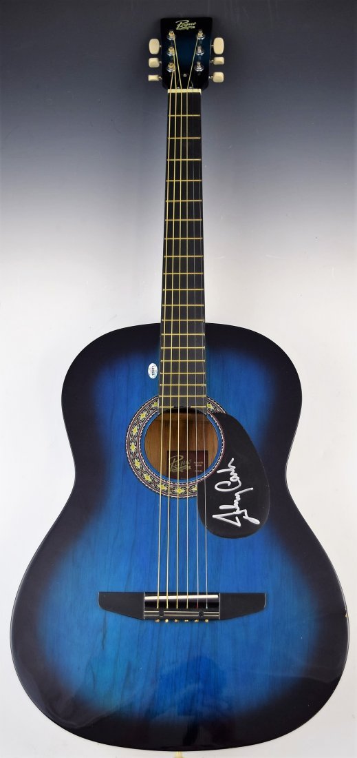 Johnny Cash Signed Guitar