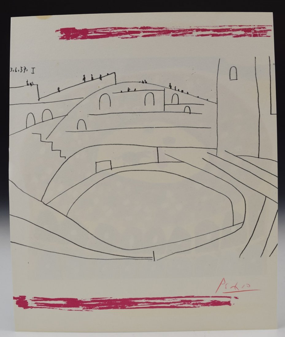 Pablo Picasso Signed Bookplate (1 of 3)