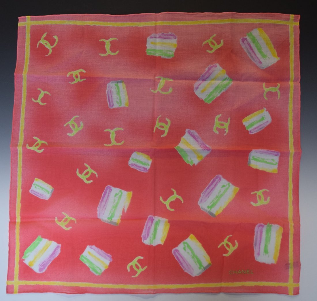 Vintage Chanel Scarf (1 of 2)