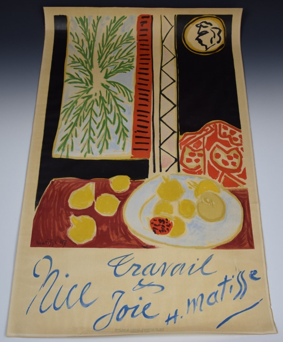 1947 Henri Matisse, Nice Travail et Joie (1 of 1)