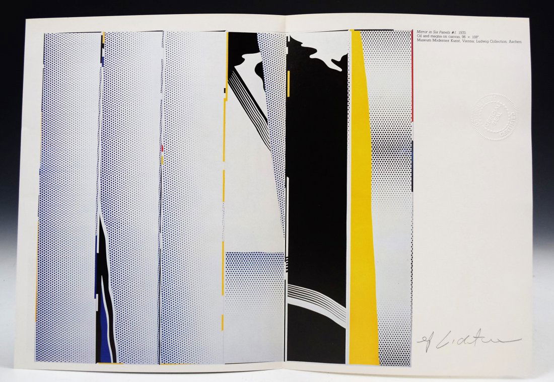Roy Lichtenstein Signed (1 of 4)