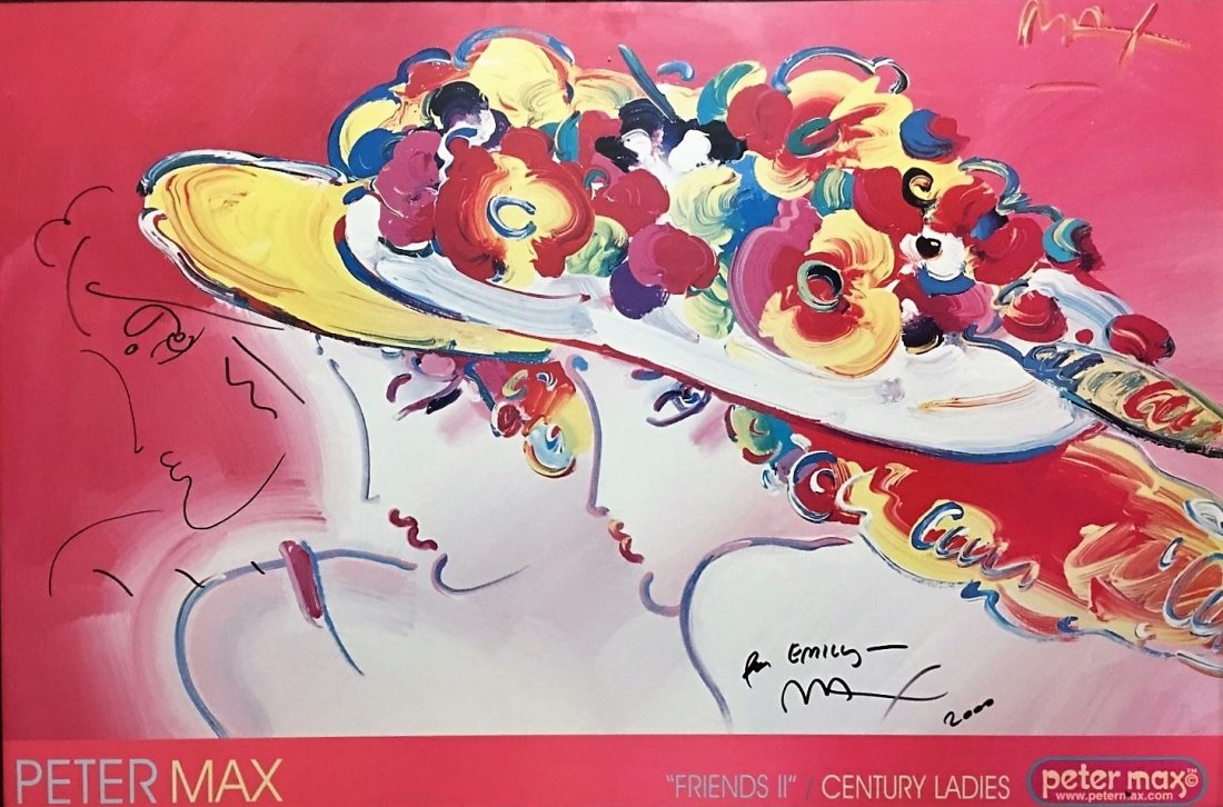 Peter Max Drawing (1 of 2)