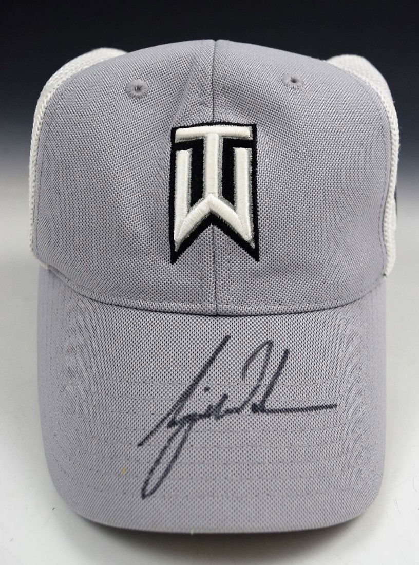 Tiger Woods Signed Hat (1 of 3)