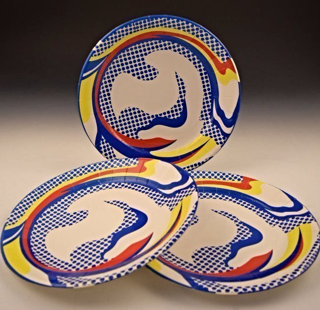 Roy Lichtenstein Plates (1 of 3)