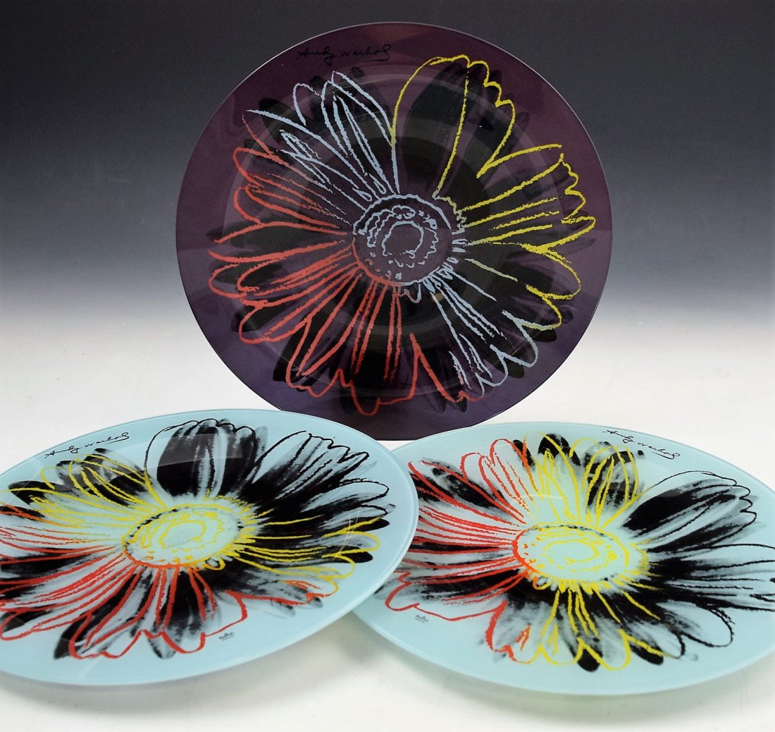 Andy Warhol Rosenthal Plates (1 of 2)
