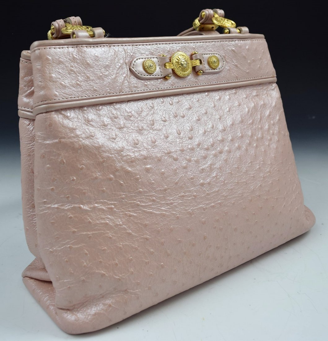 Vintage Gianni Versace Ostrich Bag (1 of 3)