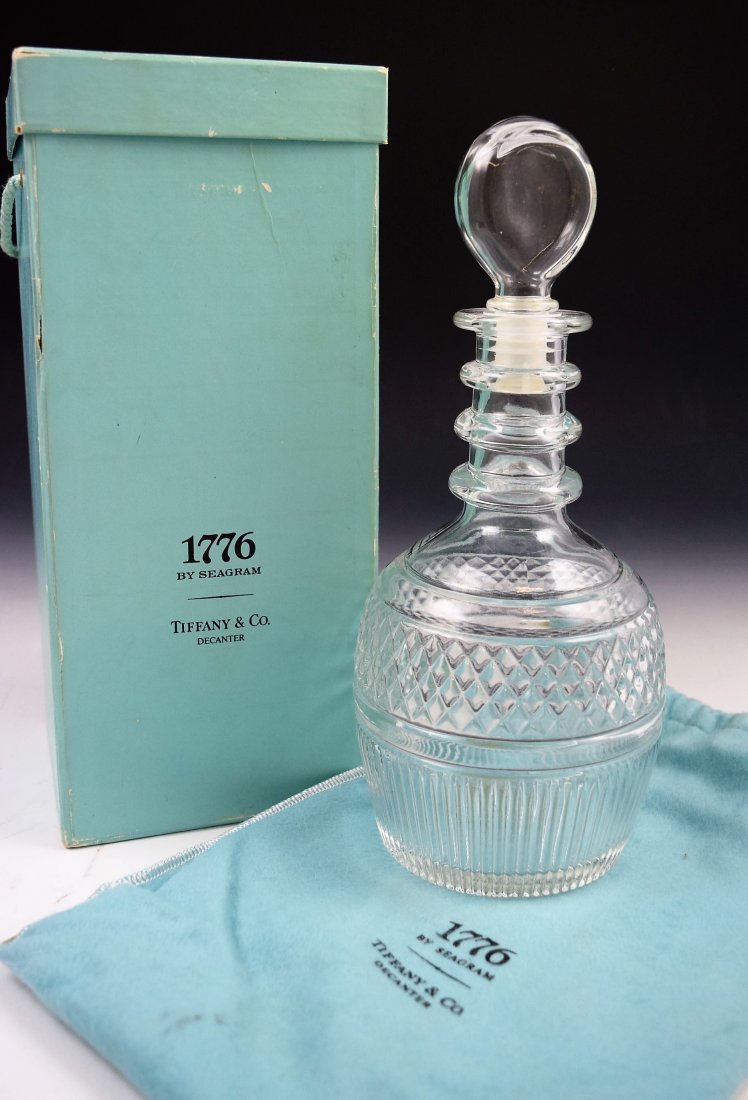 Tiffany And Co. Crystal Decanter Tiffany And Co. Crystal Decanter