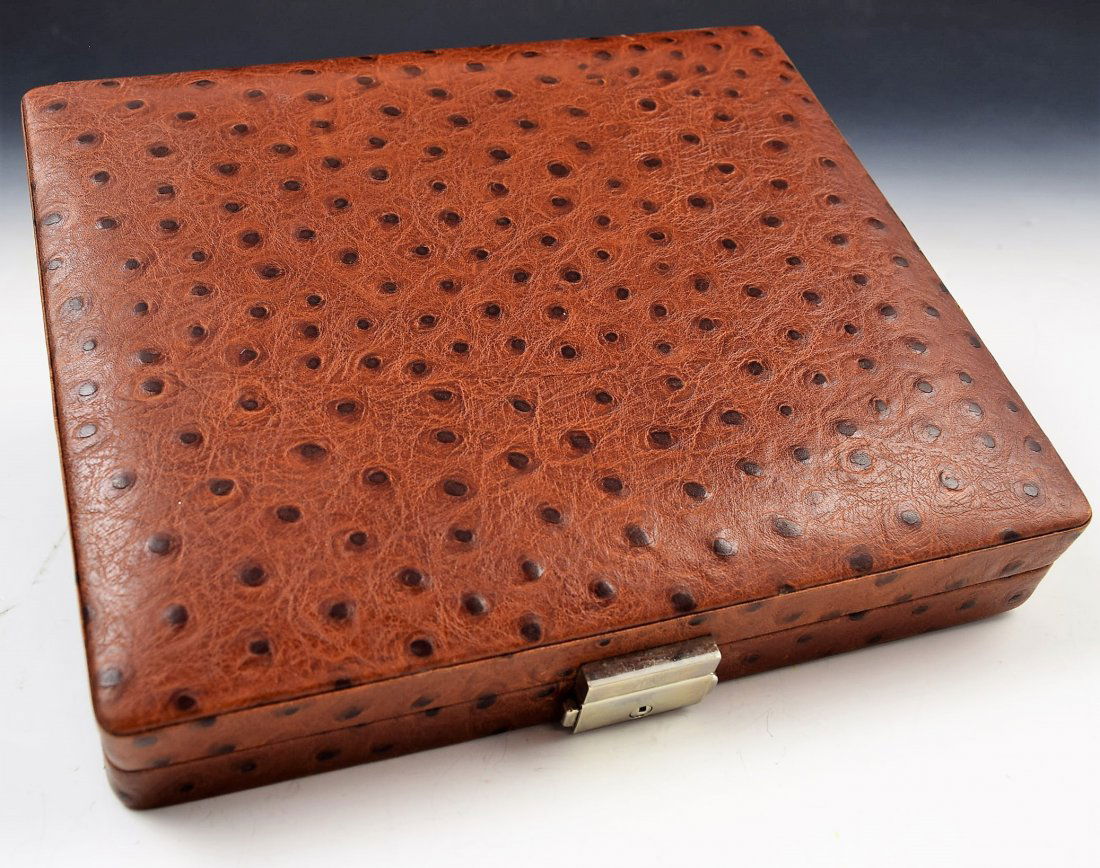 Dunhill Ostrich Humidor (1 of 3)