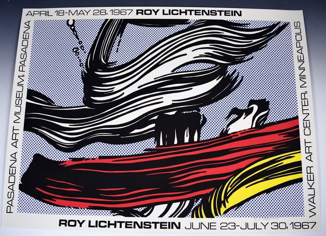 Roy Lichtenstein Signed Poster (1 of 2)