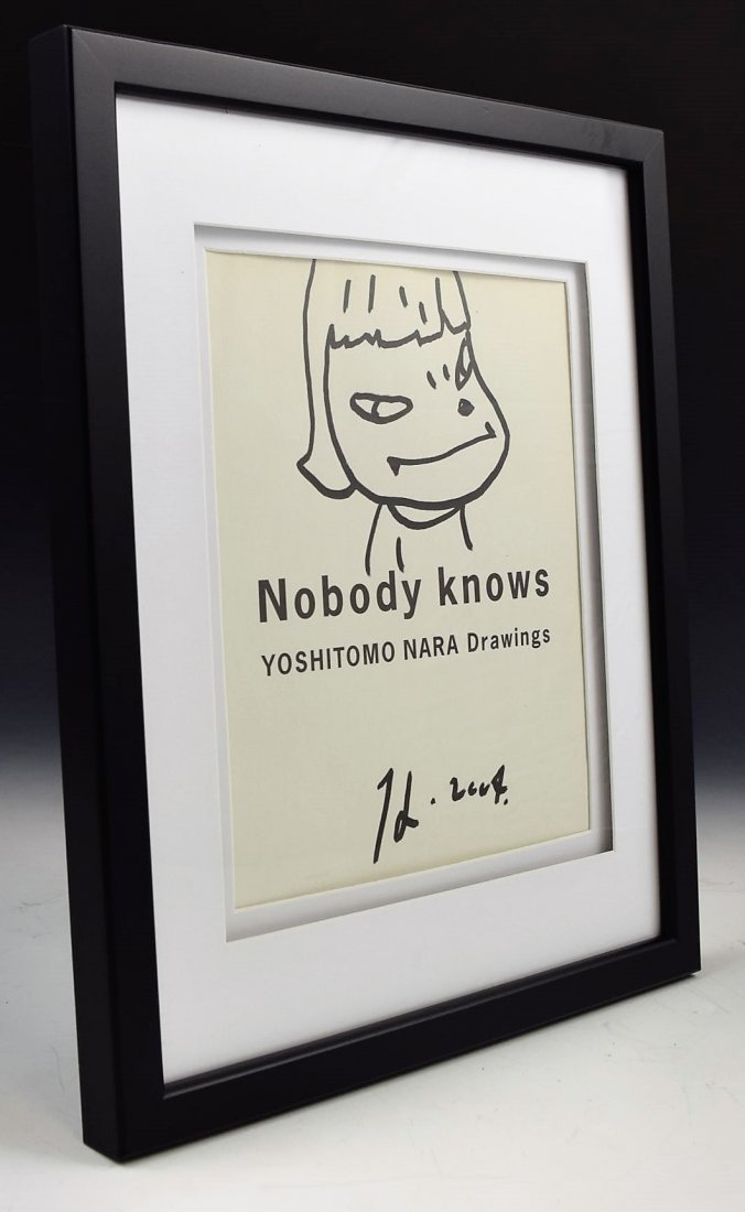 Yoshitomo Nara Drawing (1 of 4)