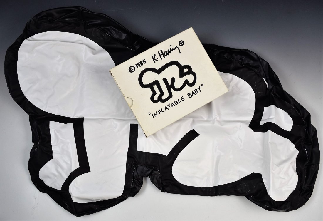 Keith Haring Inflatable Crawling Baby