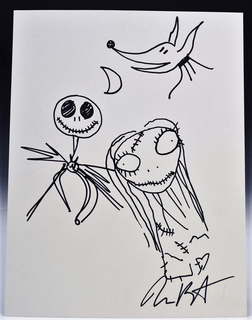 Tim Burton Drawing (1 of 3)