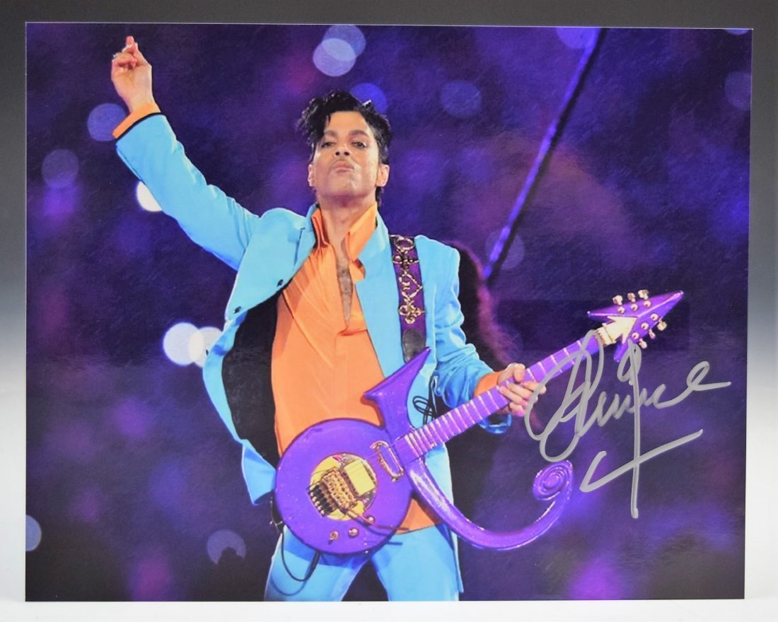 Prince Signed Photograph (1 of 3)