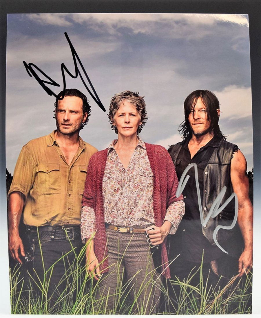 The Walking Dead Signed Photograph (1 of 3)
