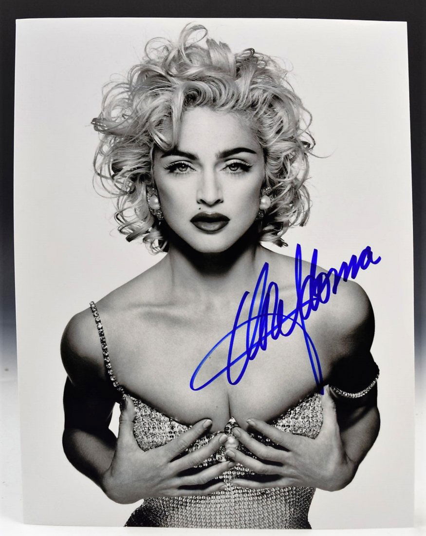 Madonna Signed Photograph (1 of 3)