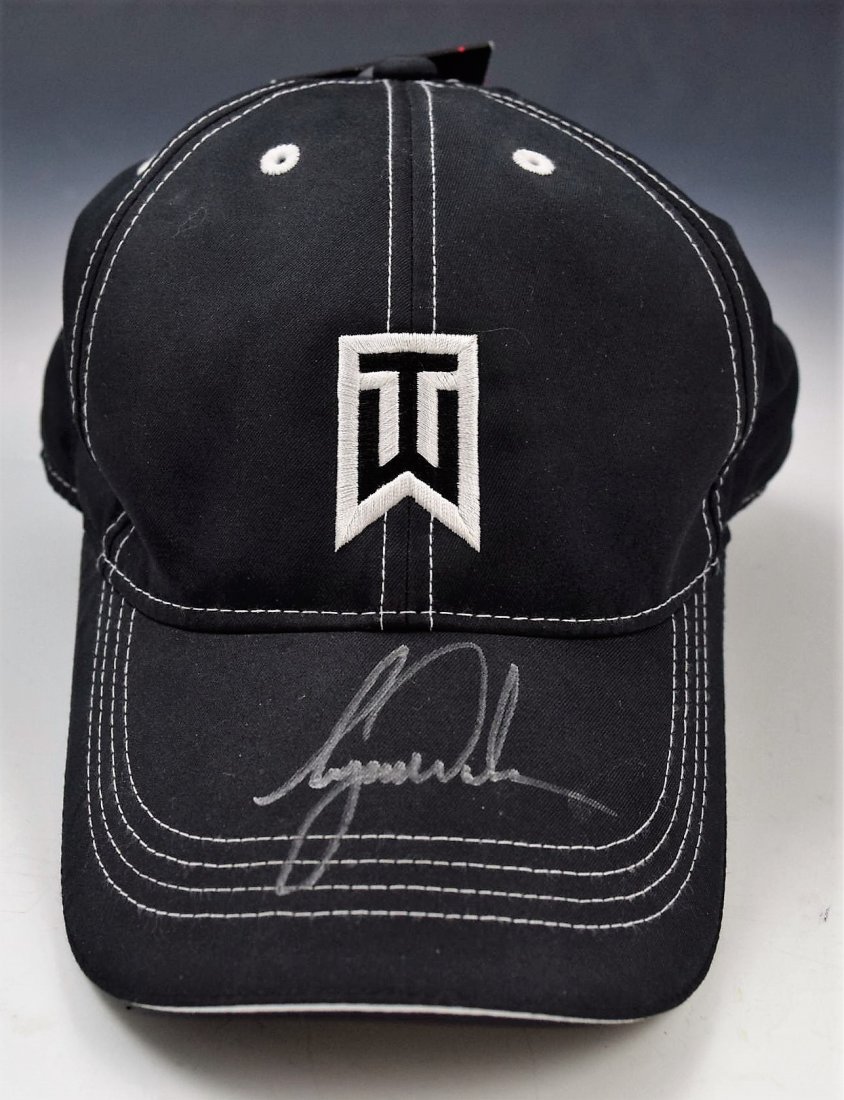 Tiger Woods Signed Hat (1 of 3)