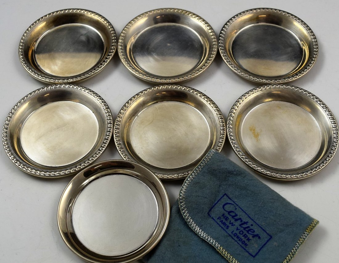 Cartier Sterling Silver Dish Set (1 of 3)