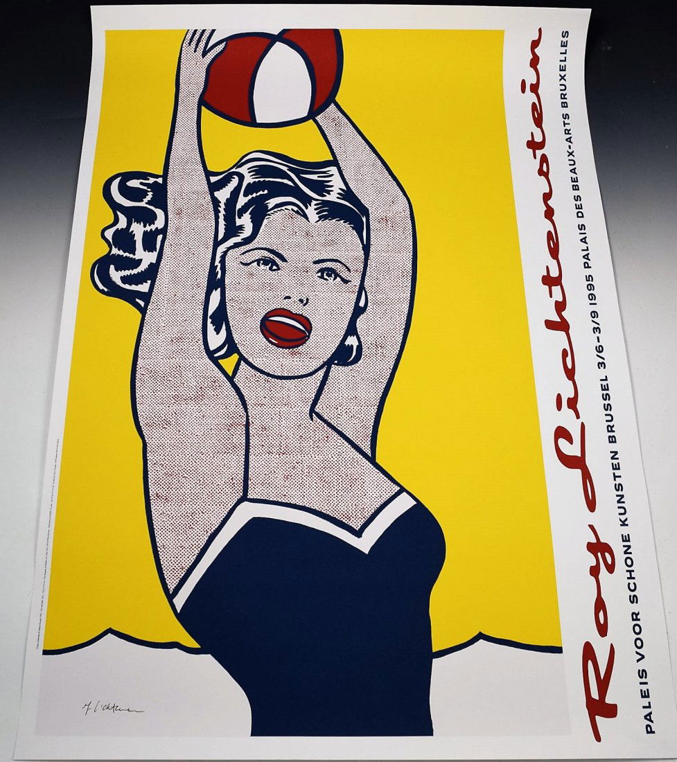 Roy Lichtenstein Signed Poster (1 of 3)
