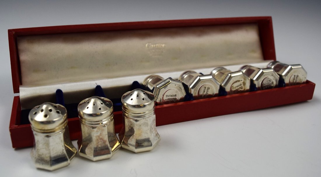 Cartier Salt and Pepper Set (1 of 3)