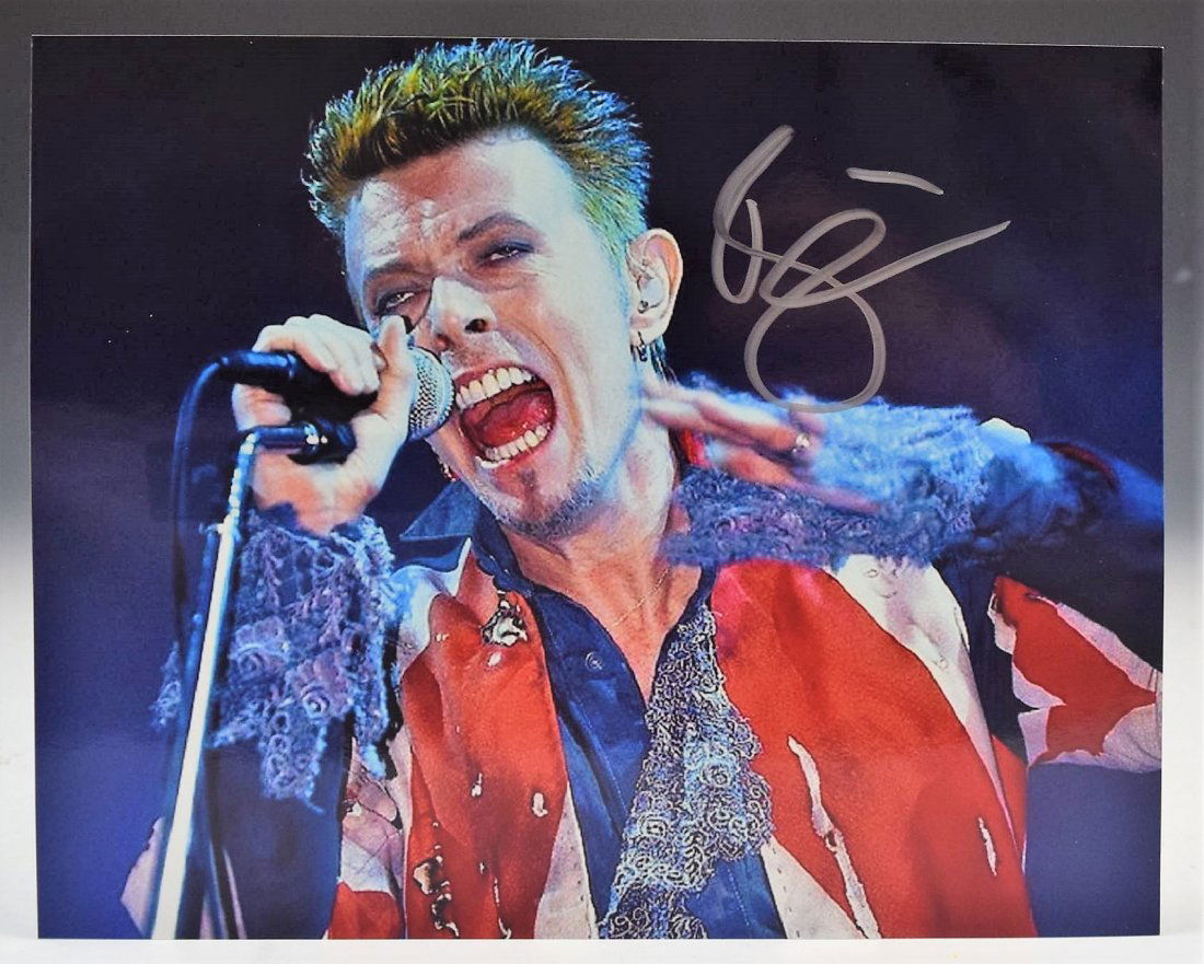 David Bowie Signed Photograph (1 of 2)