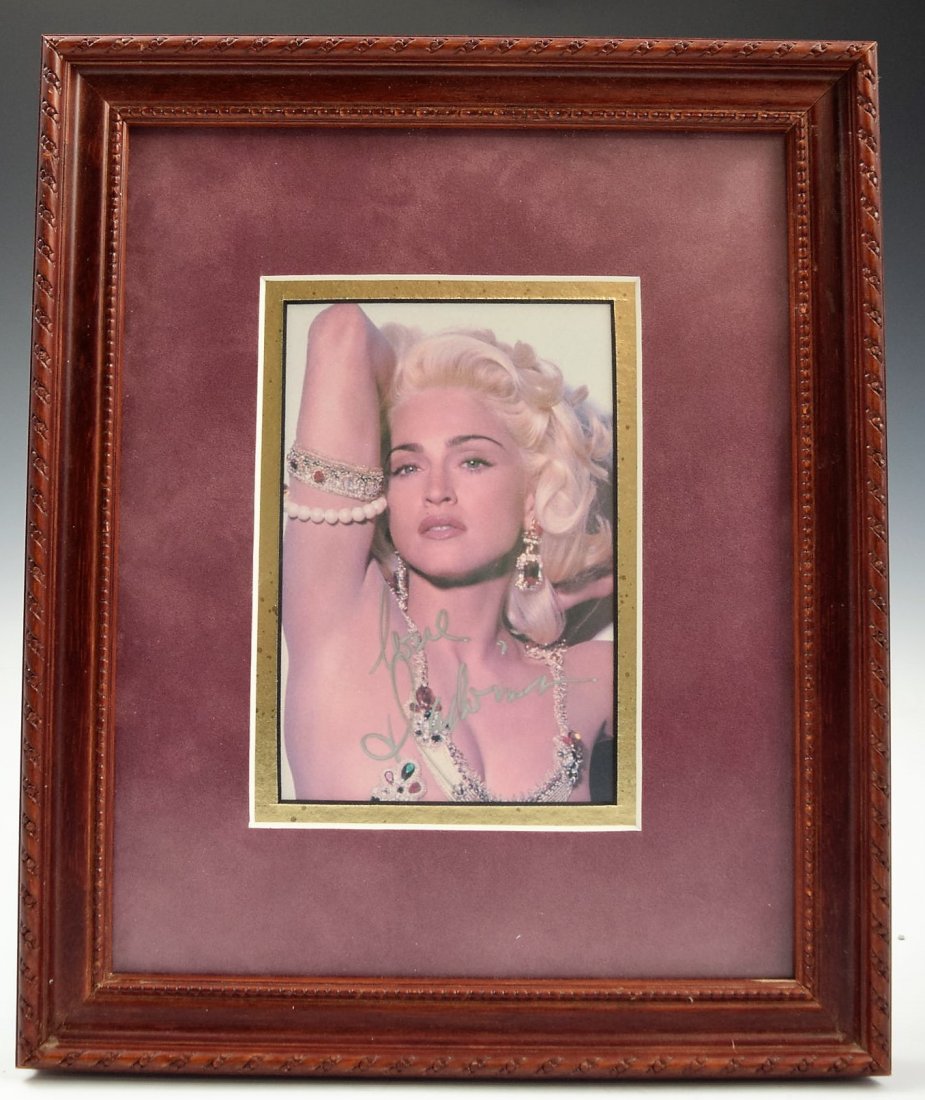 Madonna Signed Photograph (1 of 3)