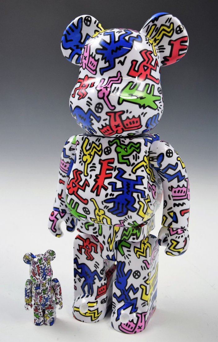 Keith Haring Bearbrick Figure Set (1 of 3)